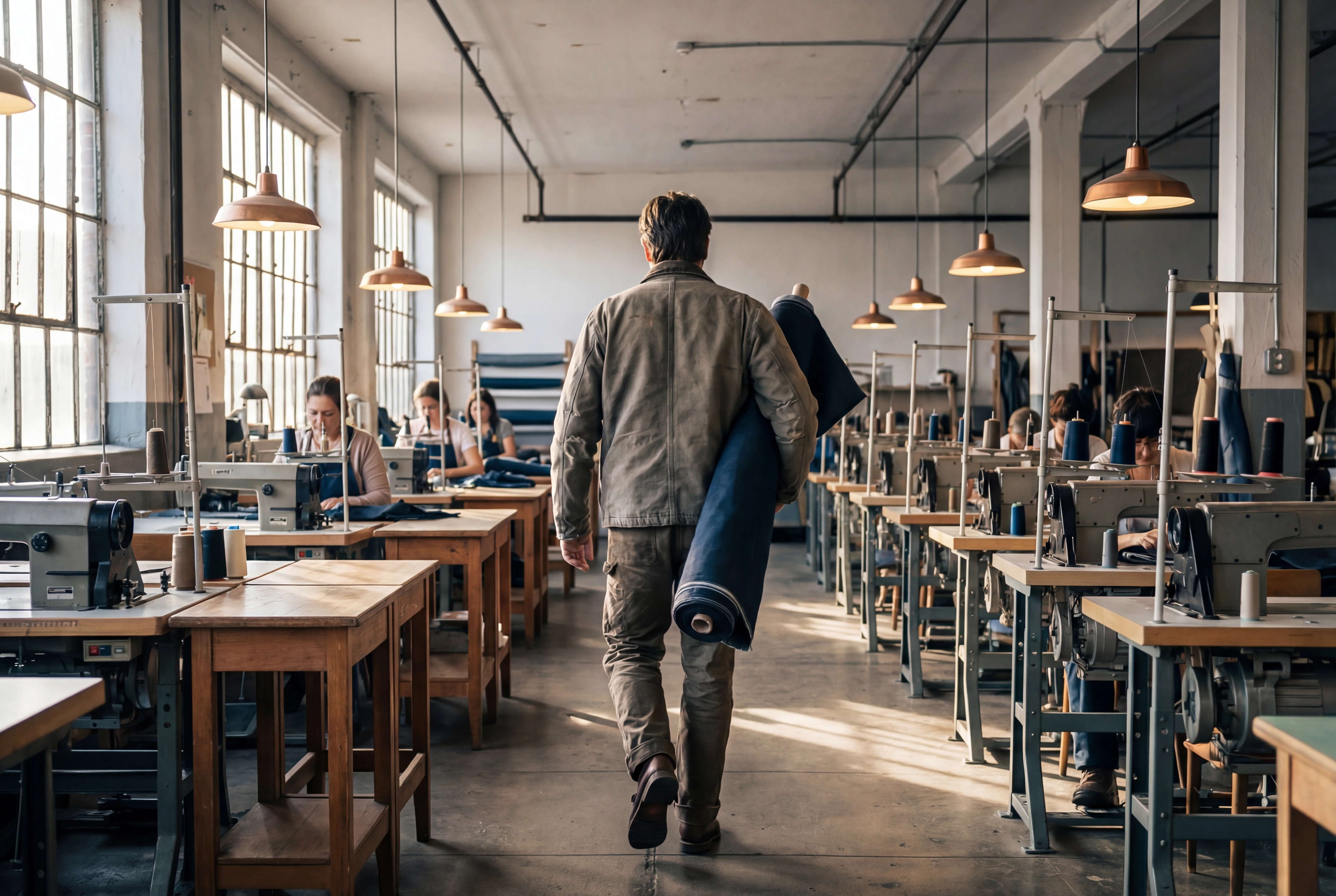 Szwalnia produkcyjna - jak wygląda warsztat szwalniczy od środka